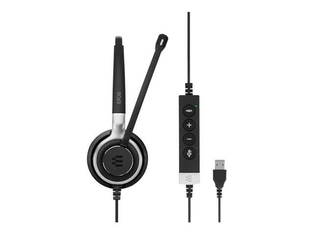 EPOS IMPACT SC 660 ANC USB - Headset - on-ear - wired - active noise cancelling - USB - black