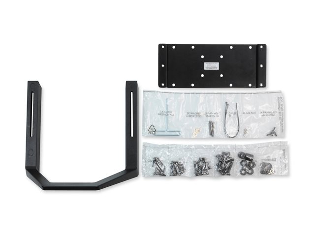 Ergotron - Mounting component (handle, interface plate) - for LCD display - black - screen size: up to 32\" - for P/N: 45-353-026, 45-475-216, 45-509-224, 45-630-224