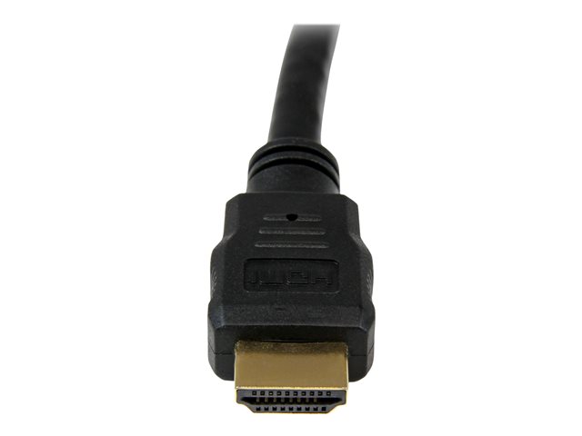 StarTech.com 5m High Speed HDMI Cable - Ultra HD 4k x 2k HDMI Cable - HDMI to HDMI M/M - 5 meter HDMI 1.4 Cable - Audio/Video Gold-Plated (HDMM5M) - HDMI cable - HDMI male to HDMI male - 5 m - shielded - black
