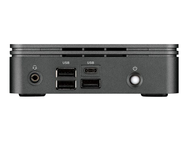 Gigabyte BRIX GB-BRR5-4500 (rev. 1.0) - Barebone - Ultra Compact PC Kit 1 x Ryzen 5 4500U / up to 4 GHz - RAM 0 GB - Radeon Graphics - Gigabit Ethernet, 2.5 Gigabit Ethernet