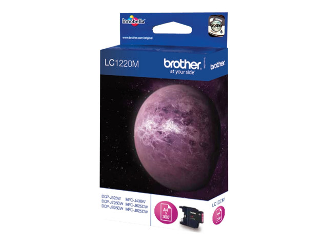 Brother LC1220M - Magenta - original - ink cartridge - for Brother DCP-J525, DCP-J725, DCP-J925, MFC-J430, MFC-J625, MFC-J825, MyMio MFC-J825