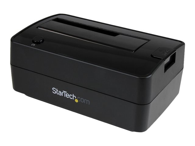 StarTech.com USB 3.1/eSATA Drive Docking Station for 2.5\"/3.5\" SATA Drives - External USB 3.1 (10Gbps) Hard Drive Dock w/ UASP (SDOCKU313E) - HDD docking station - bays: 1 - 2.5\", 3.5\" - SATA 6Gb/s - eSATA, USB 3.1 (Gen 2) - black