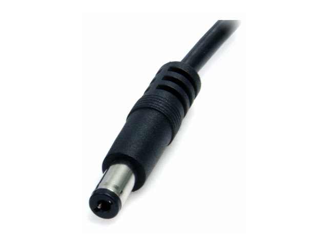 StarTech.com 3 ft USB to Type M Barrel 5V DC Power Cable - Power cable - USB (power only) (M) to DC jack 5.5 mm (M) - 3 ft - molded - black - USB2TYPEM - Power cable - USB (power only) (M) to DC jack 5.5 mm (M) - 91 cm - molded - black - for P/N: DVI2VGACON, SPDIF2AA, ST122LE, ST122LEA, ST122PROA