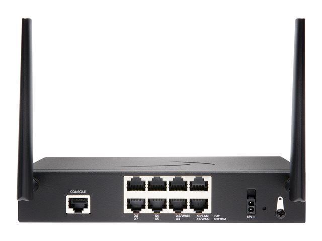 SonicWall TZ370W - Security appliance - 1GbE - Wi-Fi 5 - 2.4 GHz, 5 GHz - NFR - desktop