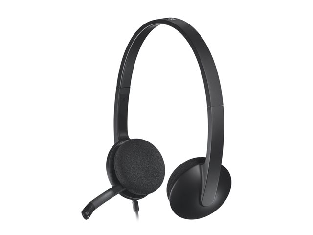 Logitech USB Headset H340 - Headset - on-ear - wired