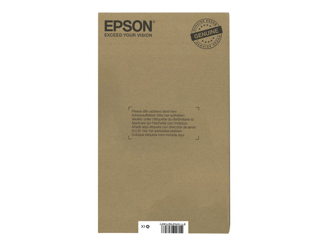 Epson 24XL Multipack Easy Mail Packaging - 6-pack - 55.7 ml - XL - black, yellow, cyan, magenta, light magenta, light cyan - original - box - ink cartridge - for Expression Photo XP-55, XP-750, XP-760, XP-850, XP-860, XP-950, XP-960, XP-970