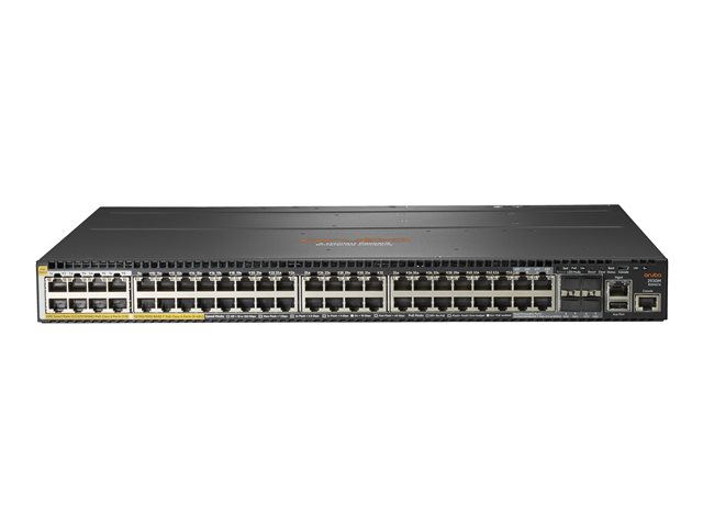 HPE Aruba 2930M 40G 8 HPE Smart Rate PoE Class 6 1-slot Switch - Switch - L3 - Managed - 36 x 10/100/1000 + 4 x combo Gigabit SFP + 8 x 1/2.5/5/10GBase-T (PoE Class 6) - rack-mountable - PoE Class 6 (1440 W)