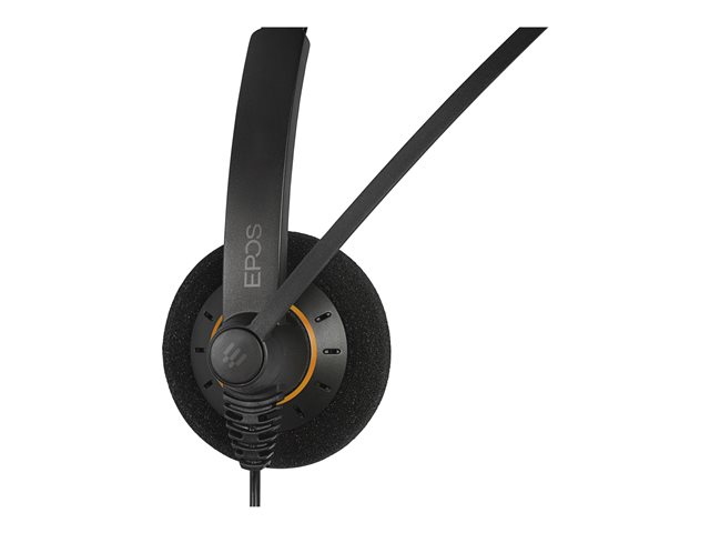 EPOS IMPACT SC 30 USB ML - Headset - on-ear - wired - USB - black with orange colour highlights
