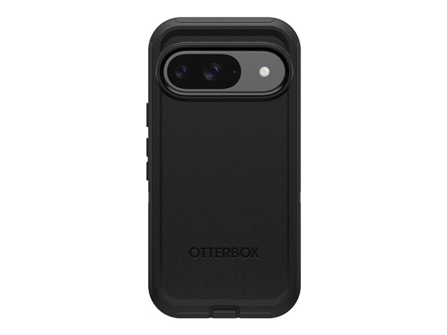 OtterBox Defender Series - Protective case for mobile phone - rugged - polycarbonate, thermoplastic elastomer (TPE) - black - for Google Pixel 9, 9 Pro