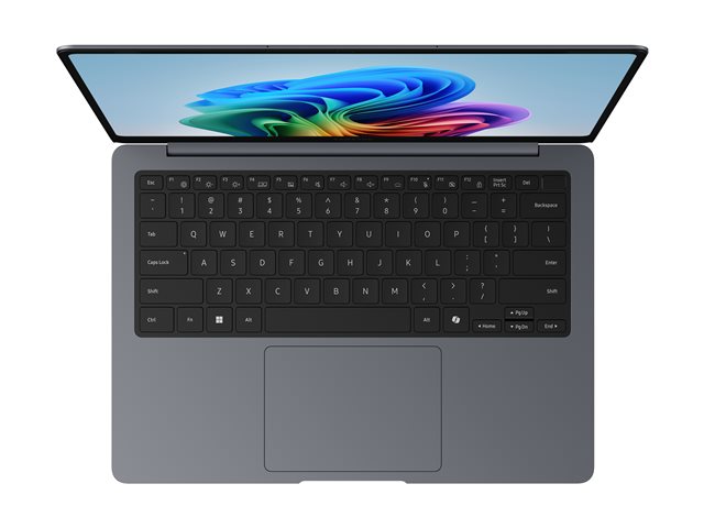 Samsung Galaxy Book6 Pro - Copilot+ PC - Intel Core Ultra 7 - 356H / up to 4.7 GHz - Win 11 Pro - Intel Graphics - 32 GB RAM - 512 GB SSD NVMe - 16\" AMOLED touchscreen 2880 x 1800 (WQXGA+) @ 120 Hz - Wi-Fi 7, Bluetooth - dark grey - kbd: US Intl