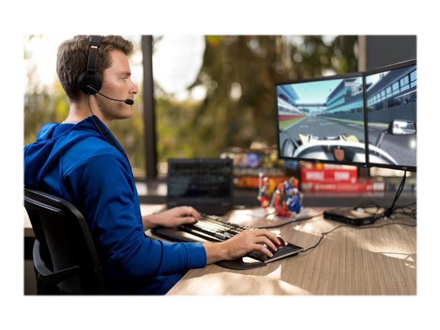 Kensington ErgoSoft Wrist Rest for Mechanical & Gaming Keyboards - Keyboard wrist rest - black