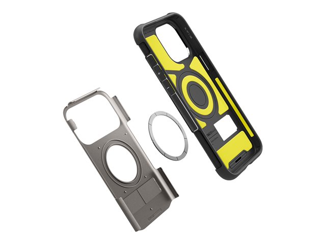 Spigen iPhone 15 Pro Slim Armor MagFit Gunmetal