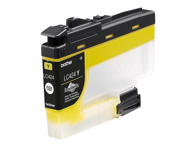 Brother LC424Y - Yellow - original - ink cartridge - for Brother DCP-J1200W