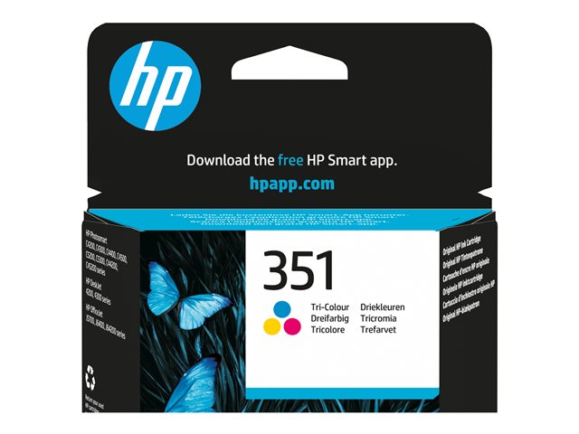 HP 351 TRI-COLOR ORIGINAL INK EN/PL/HU/C