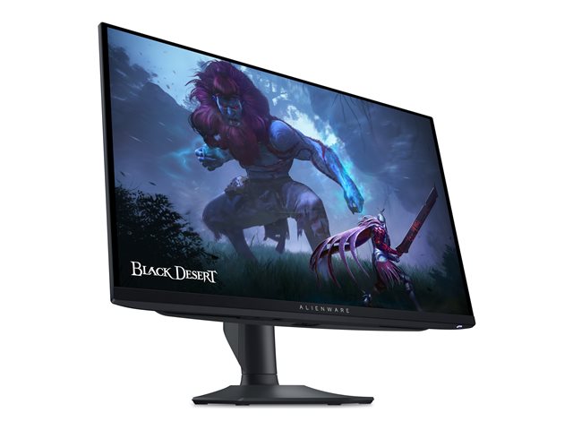 Alienware AW2725DF - OLED monitor - gaming - 27\" (26.7\" viewable) - 2560 x 1440 QHD @ 360 Hz - 1000 cd/m² - 1500000:1 - DisplayHDR 400 True Black - 0.03 ms - HDMI, 2xDisplayPort - Dark Side of the Moon - with 3 years Advanced Exchange Basic Warranty
