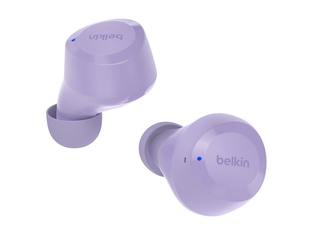 Belkin SoundForm Bolt - True wireless earphones with mic - in-ear - Bluetooth - lavender
