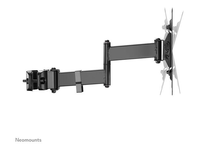 Neomounts FL40-450BL12 - Mounting kit (pole mount) - full-motion - for TV - black - screen size: 23\"-42\"