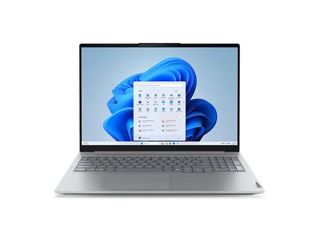 Lenovo ThinkBook 16 G8 IAL 21SK - AI PC - 180-degree hinge design - Intel Core Ultra 5 - 225U / up to 4.8 GHz - Win 11 Pro - Intel Graphics - 16 GB RAM - 512 GB SSD NVMe - 16\" IPS 1920 x 1200 - Gigabit Ethernet - Wi-Fi 6E, Bluetooth - arctic grey - kbd: English - Europe - with 2 Years Lenovo Depot Support, CO2 Offset 0.5 ton (2nd Gen)
