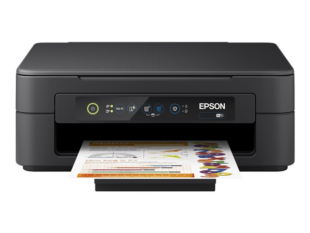 Epson Expression Home XP-2205 - Multifunction printer - colour - ink-jet - A4/Legal (media) - up to 8 ppm (printing) - 50 sheets - USB, Wi-Fi - black
