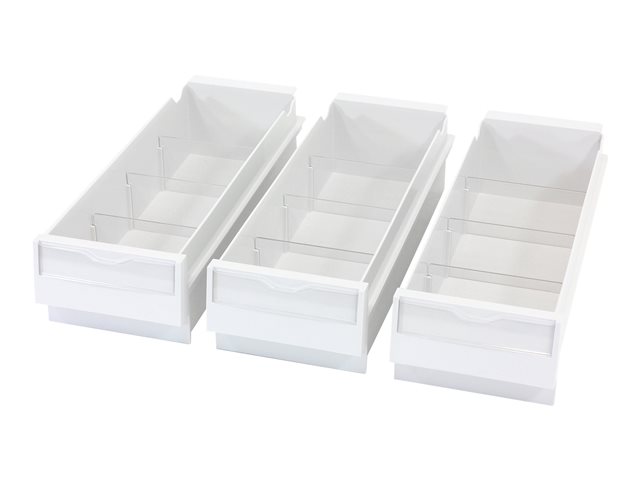 Ergotron StyleView Replacement Drawer Kit - Mounting component (sliding drawer) - for medication - white - for Ergotron SV43, SV44
