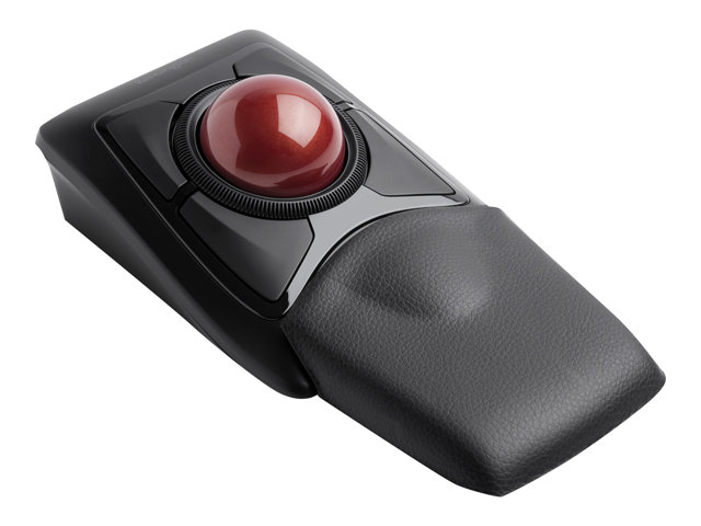 Kensington Expert Mouse Wireless Trackball - Trackball - right and left-handed - optical - 4 buttons - wireless - 2.4 GHz, Bluetooth 5.0 LE - Bluetooth USB adapter - black