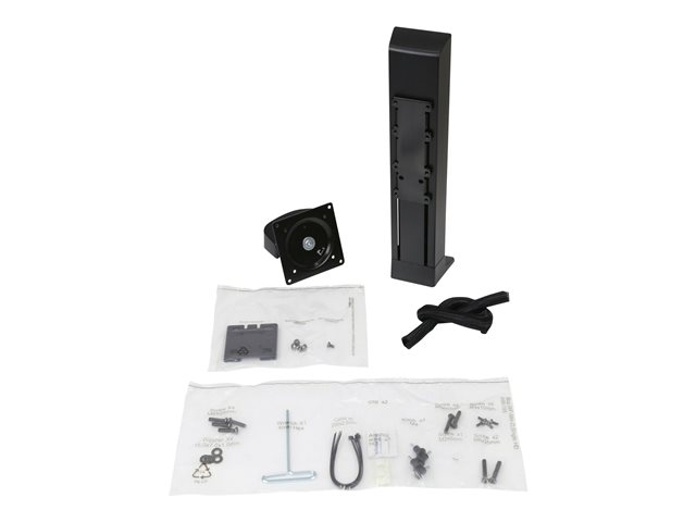 Ergotron WorkFit - Mounting kit (desk stand) - for LCD display - black - screen size: up to 24\" - for P/N: 33-467-921, 33-468-921