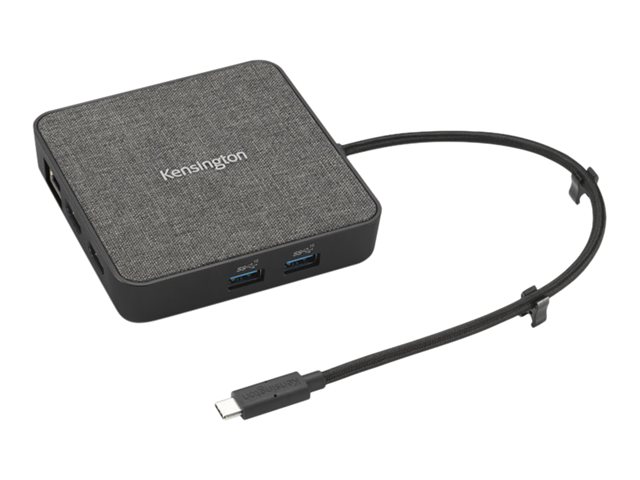Kensington MD120U4 - Docking station - USB-C / USB4 / Thunderbolt 3 / Thunderbolt 4 - 2 x HDMI - 1GbE, 2.5GbE