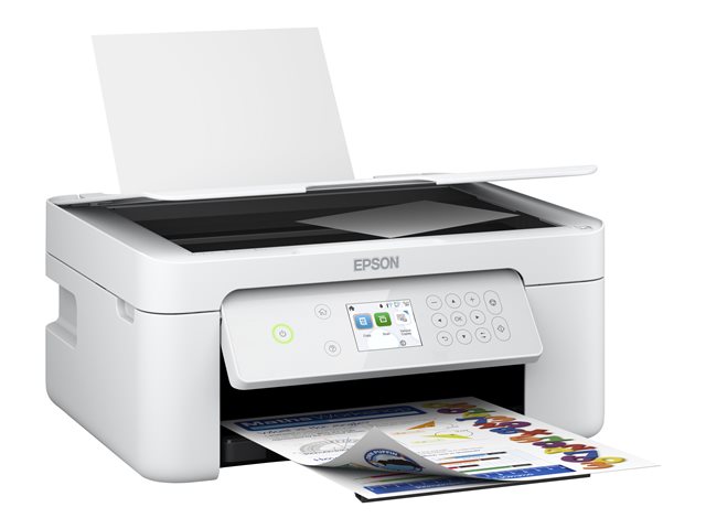 Epson Expression Home XP-4205 - Multifunction printer - colour - ink-jet - A4/Legal (media) - up to 10 ppm (printing) - 100 sheets - USB, Wi-Fi - white