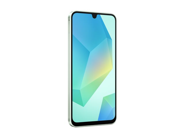 Samsung Galaxy A16 - 4G smartphone - dual-SIM - RAM 4 GB / Internal Memory 128 GB - microSD slot - OLED display - 6.7\" - 2340 x 1080 pixels (90 Hz) - 3x rear cameras 50 MP, 5 MP, 2 MP - front camera 13 MP - light green