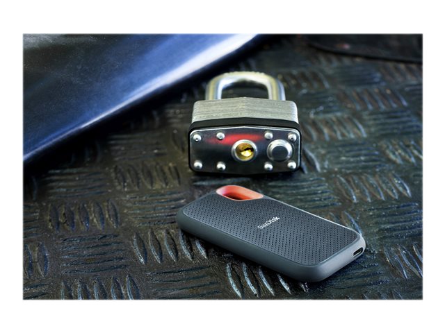 SanDisk Extreme Portable - SSD - encrypted - 1 TB - external (portable) - USB 3.2 Gen 2 - 256-bit AES