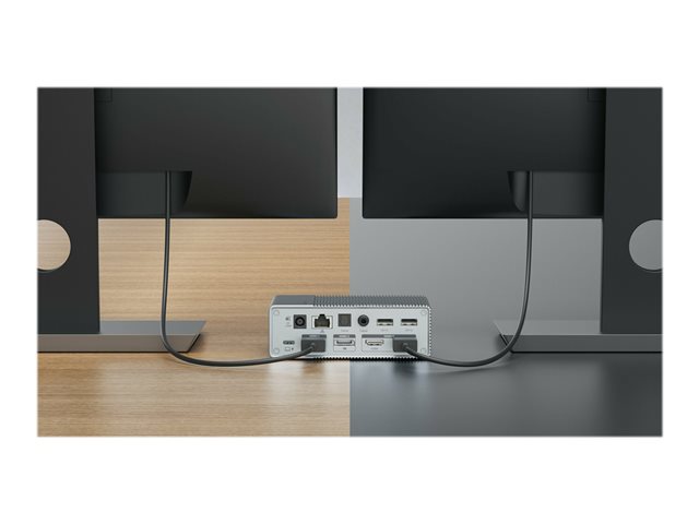 HyperDrive GEN2 - Docking station - USB-C - 2 x HDMI, 2 x DP - 1GbE - Europe