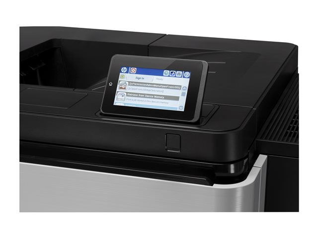 HP LaserJet Enterprise M806x+ - Printer - B/W - Duplex - laser - A3 - 1200 x 1200 dpi - up to 56 ppm - capacity: 4600 sheets - USB 2.0, Gigabit LAN, USB host, USB host (internal)