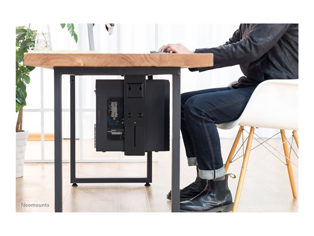 Neomounts NM-CPU100 - Mounting kit (CPU mount) - black - under-the-desk