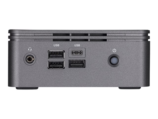 Gigabyte BRIX s GB-BRi7H-10710 (rev. 1.0) - Barebone - Ultra Compact PC Kit 1 x Core i7 10710U / up to 4.7 GHz - RAM 0 GB - UHD Graphics - Gigabit Ethernet
