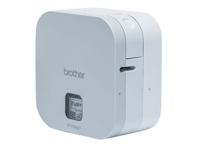 Brother P-Touch PT-P300BT - Label printer - thermal transfer - Roll (1.2 cm) - 180 dpi - up to 20 mm/sec - Bluetooth 2.1 EDR - cutter