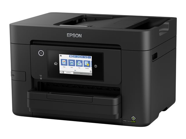 Epson WorkForce Pro WF-4820DWF - Multifunction printer - colour - ink-jet - A4 (210 x 297 mm) (original) - A4/Legal (media) - up to 25 ppm (printing) - 250 sheets - 33.6 Kbps - USB 2.0, LAN, Wi-Fi(n), USB host