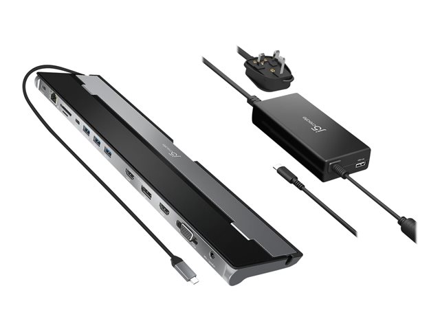 USB-C Triple Display Docking Station wit