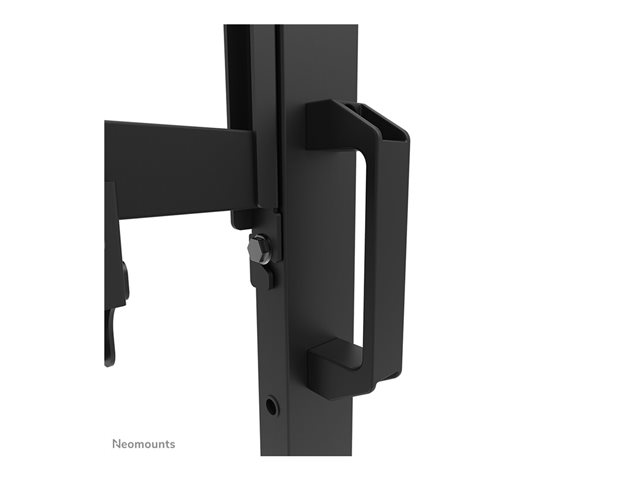 Neomounts FL50-575BL1 - Cart - sturdy - for display stand - floor stand - lockable - steel - black - screen size: 65\"-115\"