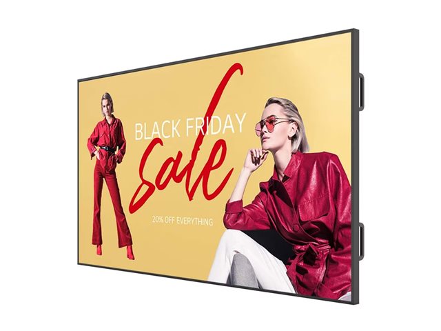 LG 110UM5K-B - 110\" Diagonal Class UM5K Series LED-backlit LCD display - digital signage with Integrated Pro:Idiom - webOS - 4K UHD (2160p) 3840 x 2160 - Direct LED - black