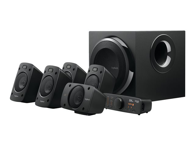 Logitech Z-906 - Speaker system - for home theatre - 5.1-channel - 500 Watt (Total)