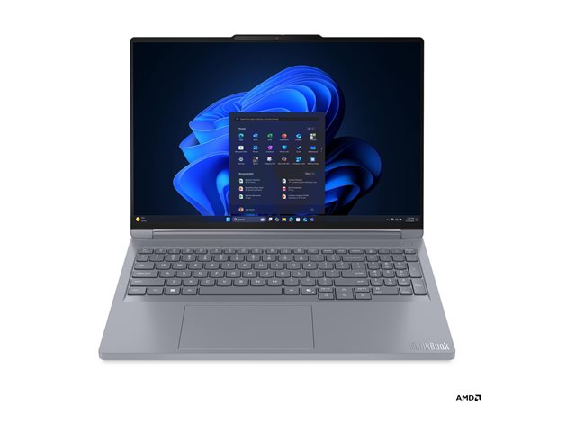 Lenovo ThinkBook 16p G6 ADR 21U0 - AMD Ryzen 9 - 8940HX / up to 5.3 GHz - Win 11 Pro - GeForce RTX 5060 - 64 GB RAM - 1 TB SSD NVMe - 16\" IPS 2560 x 1600 (WQXGA) @ 240 Hz - Wi-Fi 7, Bluetooth - luna grey - kbd: Belgium - with 2 Years Lenovo Depot Sup