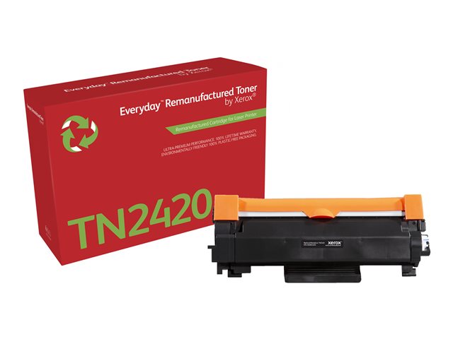 Everyday - Black - compatible - toner cartridge (alternative for: Brother TN2420) - for Brother DCP-L2510, L2530, L2537, L2550, HL-L2350, L2370, L2375, MFC-L2713, L2730, L2750