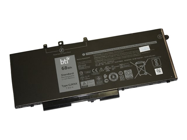 BTI 4C Battery Latitude 5480 OEM: GD1JP FPT1C 5YHR4 451-BBZG