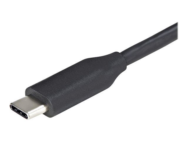 StarTech.com 4 Port USB C Hub - 3x USB-A/1xUSB-C - 5Gbps USB 3.0 Type-C Hub (3.2 Gen 1) - Bus Powered - 11.2\" Cable w/ Cable Management (HB30CM3A1CB) - Hub - 3 x USB 3.2 Gen 1 + 1 x USB-C 3.2 Gen 1 - desktop