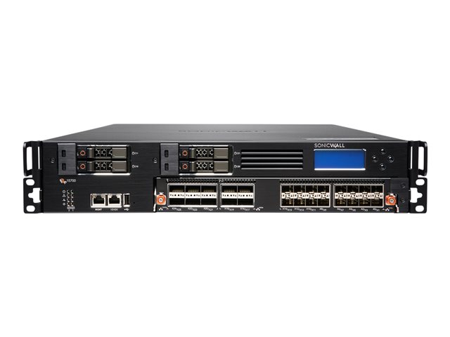 SonicWall NSsp 15700 - High Availability - security appliance - 40GbE, 100GbE - 2U - rack-mountable