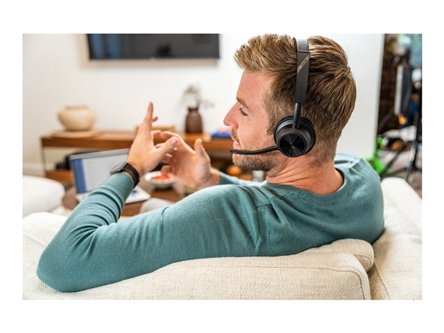 Poly Voyager 4310 USB-C Headset +BT700 dongle +Charging Stand - Replaces Poly SKU 218474-01