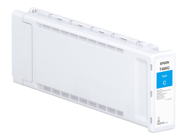 Epson T48M2 - 700 ml - cyan - original - ink cartridge - for SureColor SC-P8500D