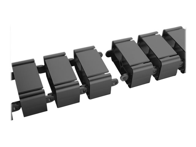 FLEX. CABLE ROUTING ADJ. LENGTH CABLE MANAGEMENT SPINE BLACK