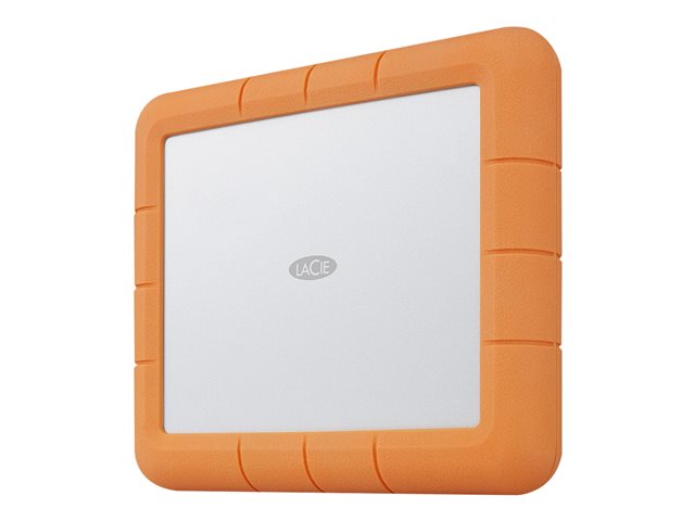 LaCie Rugged RAID Shuttle STHT8000800 - Hard drive array - 8 TB - 2 bays - HDD 4 TB x 2 - USB 3.1 (external) - with 3 years Rescue Data Recovery Service Plan