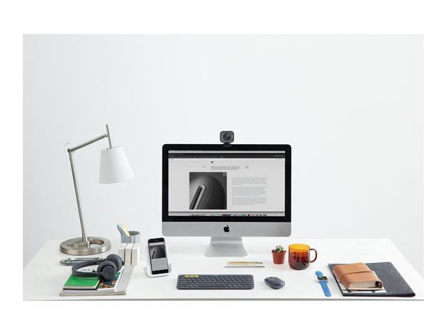 Logitech StreamCam - Live streaming camera - colour - 1920 x 1080 - 1080p - audio - USB-C 3.1 Gen 1 - MJPEG, YUY2